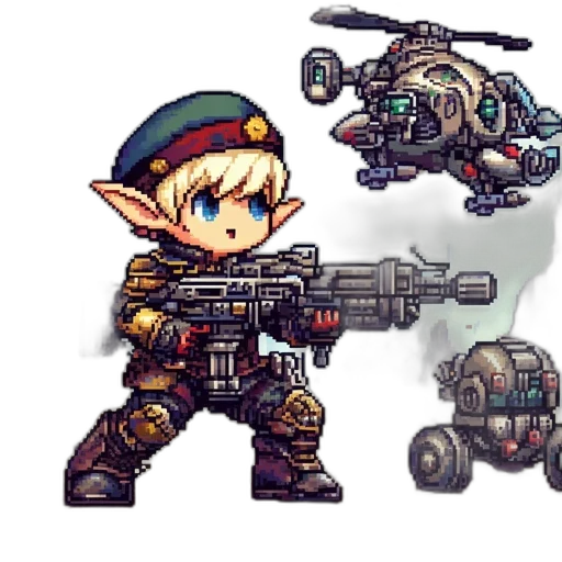 weapon, pixel art, concept art, fantasy art transparent PNG cut-out