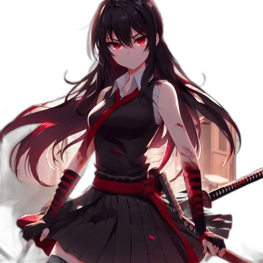 weapon, sword, staff, anime transparent PNG cut-out