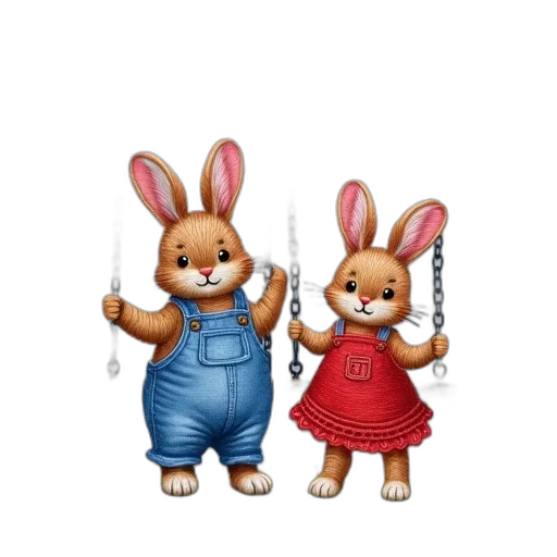3d render, concept art, cross-stitch, embroidery transparent PNG cut-out