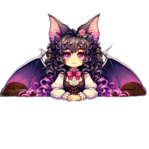 dragon, staff, creature, animal transparent PNG cut-out