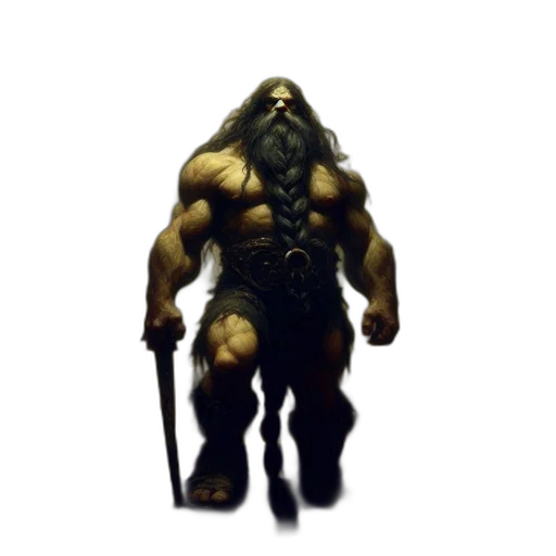 creature, animal, staff, weapon transparent PNG cut-out