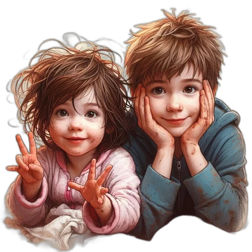 photorealistic, oil painting, pencil sketch, watercolor transparent PNG cut-out