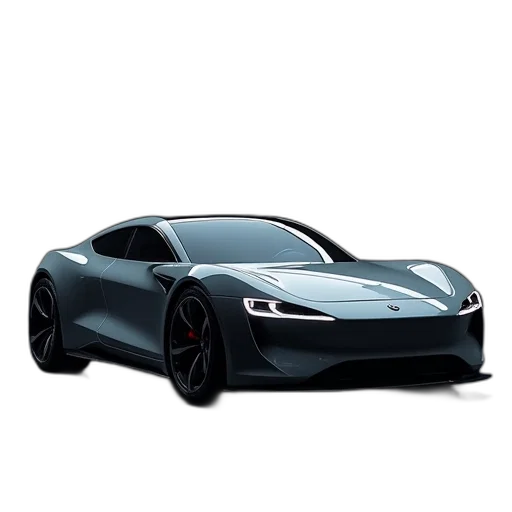 car, robot, 3d render, concept art transparent PNG cut-out