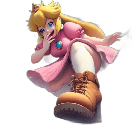shoes, dress, weapon, staff transparent PNG cut-out