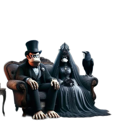 furniture, mask, concept art, 3d render transparent PNG cut-out