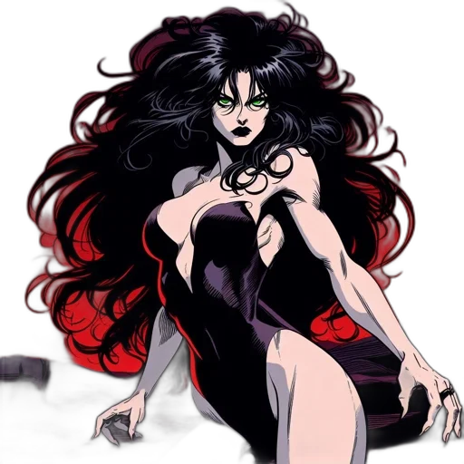 comic book art, concept art, cartoon, fantasy art transparent PNG cut-out