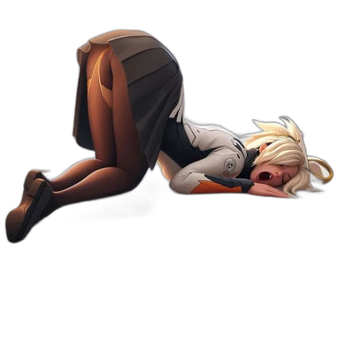 staff, hair, creature, furniture transparent PNG cut-out