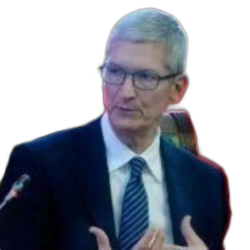 man, suit, tie, speaking transparent PNG cut-out