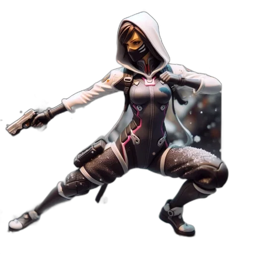 jacket, weapon, staff, concept art transparent PNG cut-out