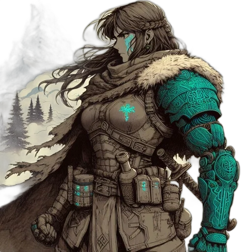 sword, fantasy art, concept art, comic book art transparent PNG cut-out
