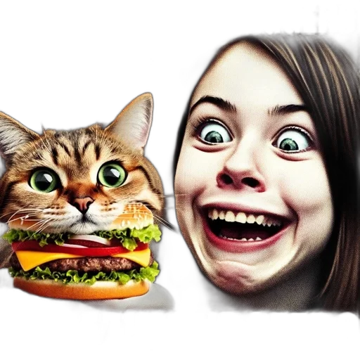 food, animal, creature, face transparent PNG cut-out