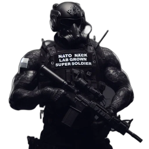 weapon, robot, mask, concept art transparent PNG cut-out