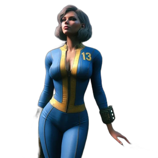 concept art, 3d render, comic book art, fantasy art transparent PNG cut-out