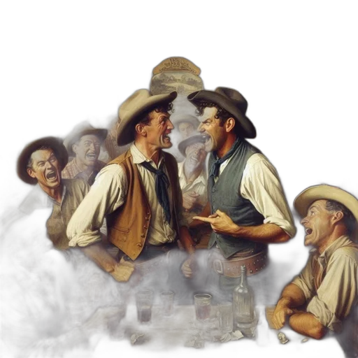 hat, oil painting, concept art, photorealistic transparent PNG cut-out