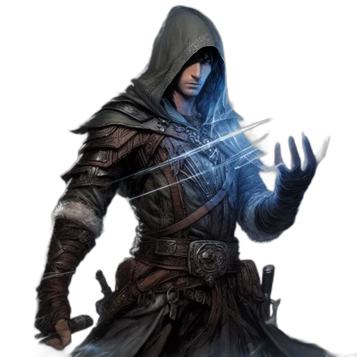staff, jacket, sword, weapon transparent PNG cut-out