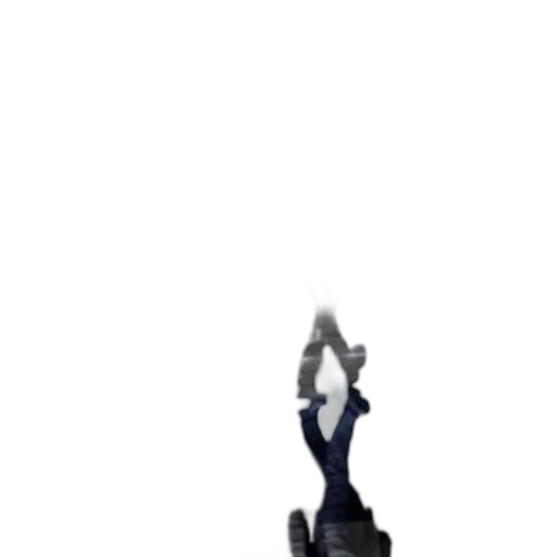 staff, robot, shoes, weapon transparent PNG cut-out