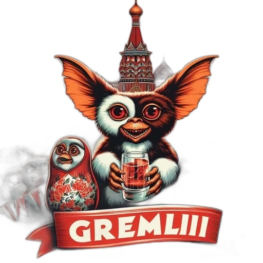 concept art, 3d render, large, gremlin-like transparent PNG cut-out