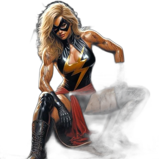 comic book art, concept art, fantasy art, photorealistic transparent PNG cut-out
