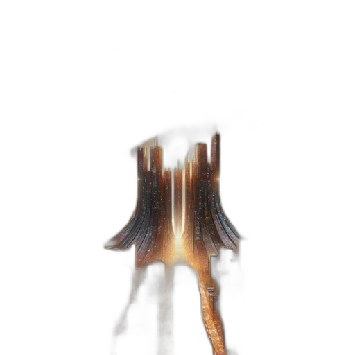 dragon, creature, hair, weapon transparent PNG cut-out