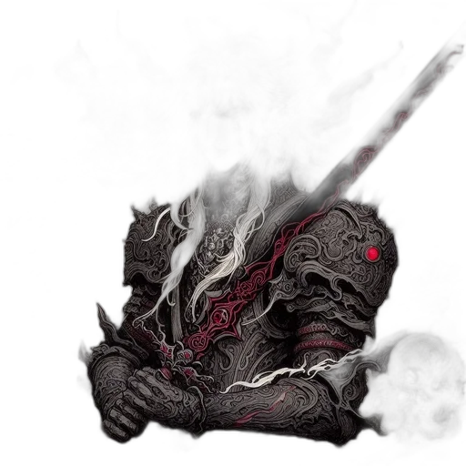 dragon, sword, weapon, staff transparent PNG cut-out