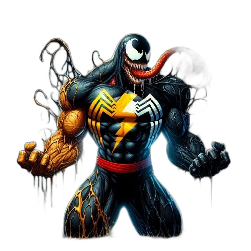 comic book art, concept art, 3d render, two transparent PNG cut-out