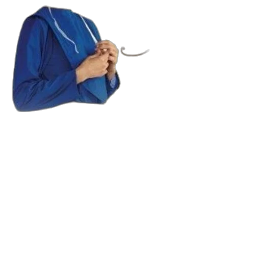 jacket, staff, umbrella, mask transparent PNG cut-out
