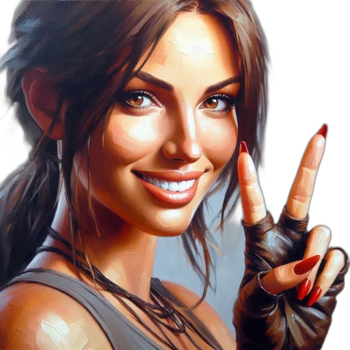 face, weapon, photorealistic, fantasy art transparent PNG cut-out