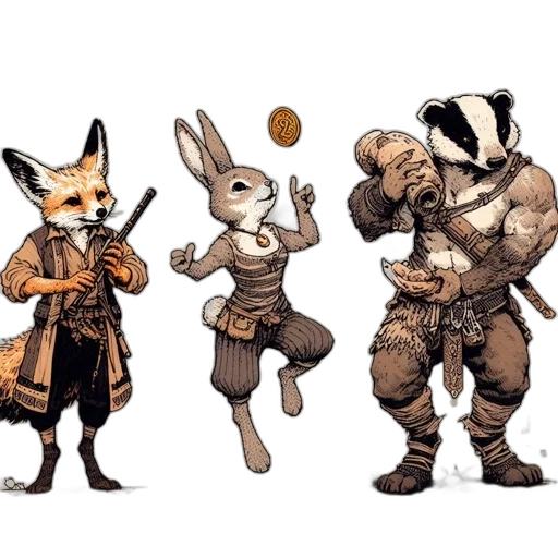 concept art, pixel art, fantasy art, comic book art transparent PNG cut-out