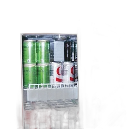 bottle, robot, 3d render, red transparent PNG cut-out