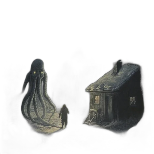 mask, hair, furniture, creature transparent PNG cut-out