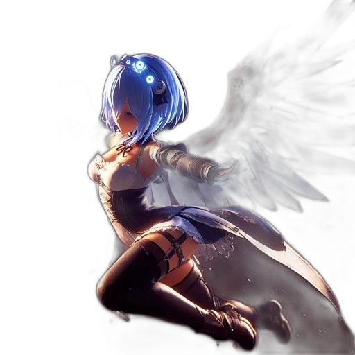 concept art, fantasy art, anime, comic book art transparent PNG cut-out