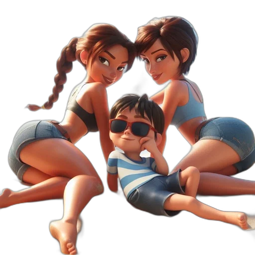 3d render, concept art, cartoon, photorealistic transparent PNG cut-out
