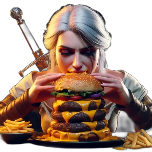 food, weapon, robot, face transparent PNG cut-out