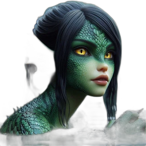 dragon, creature, face, mask transparent PNG cut-out