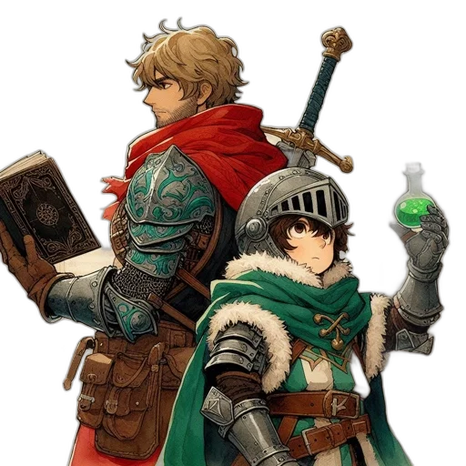 sword, weapon, staff, fantasy art transparent PNG cut-out