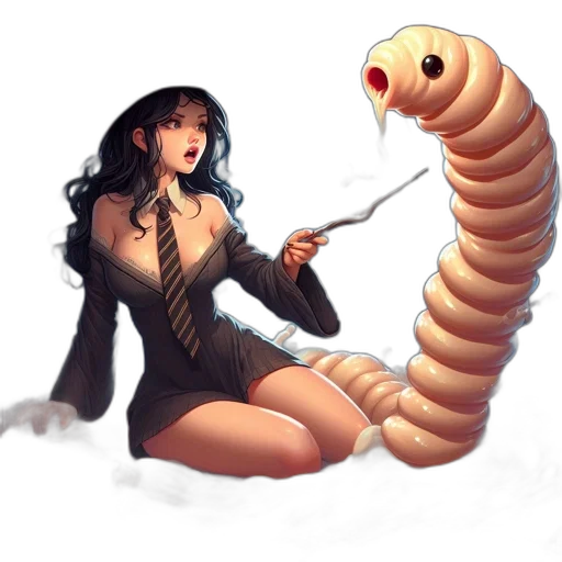 creature, staff, animal, concept art transparent PNG cut-out