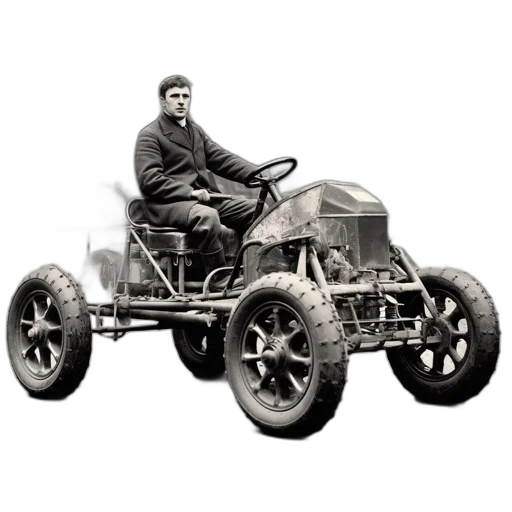 car, robot, concept art, photorealistic transparent PNG cut-out