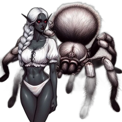 creature, robot, animal, hair transparent PNG cut-out