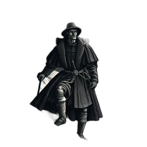 staff, jacket, mask, hat transparent PNG cut-out