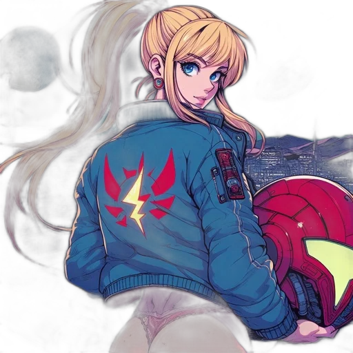 jacket, weapon, concept art, anime transparent PNG cut-out