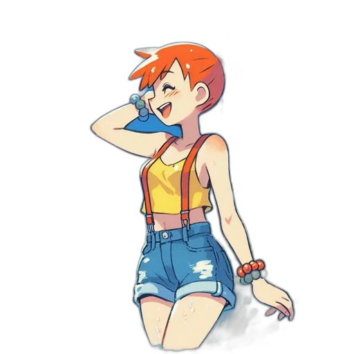 dress, jacket, staff, weapon transparent PNG cut-out