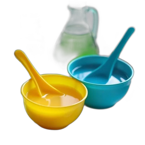 food, 3d render, pastel, colorful transparent PNG cut-out