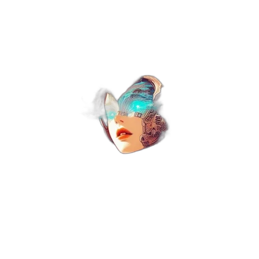 jewelry, mask, face, crown transparent PNG cut-out