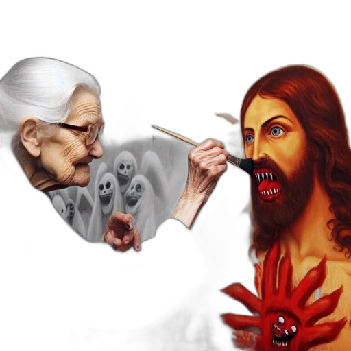 concept art, photorealistic, fantasy art, comic book art transparent PNG cut-out