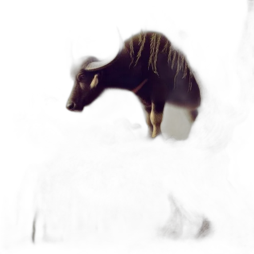 animal, creature, dragon, hair transparent PNG cut-out