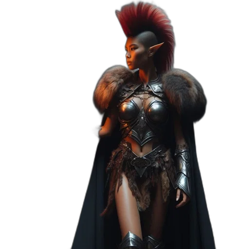 concept art, 3d render, fantasy art, comic book art transparent PNG cut-out