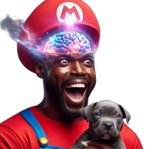 animal, creature, face, hat transparent PNG cut-out