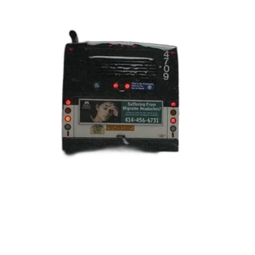staff, bus, advertisement, suffering transparent PNG cut-out