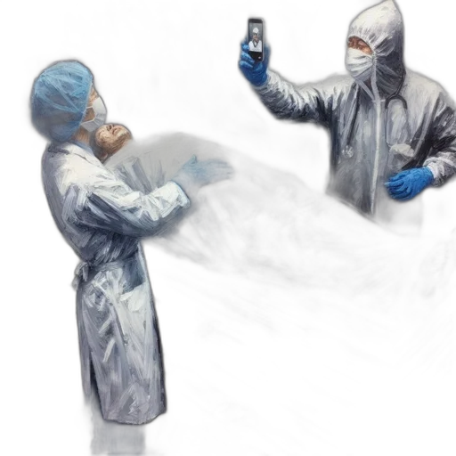 jacket, weapon, mask, concept art transparent PNG cut-out