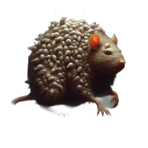creature, animal, hair, crown transparent PNG cut-out